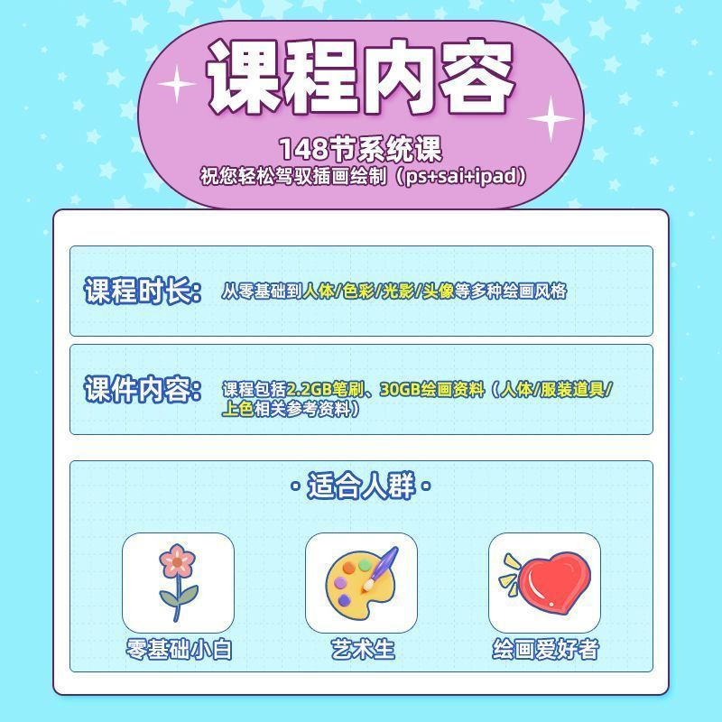 图片[2]-板绘插画原画零基础教程电子资料-阿初