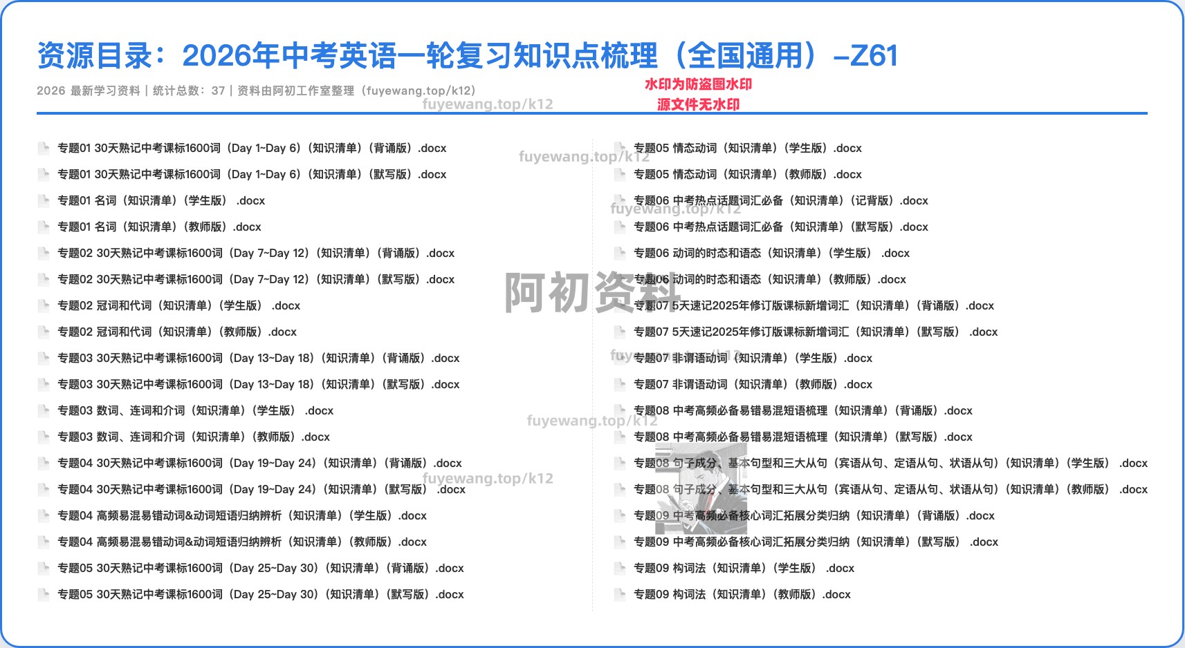 图片[2]-2026中考英语一轮复习-阿初