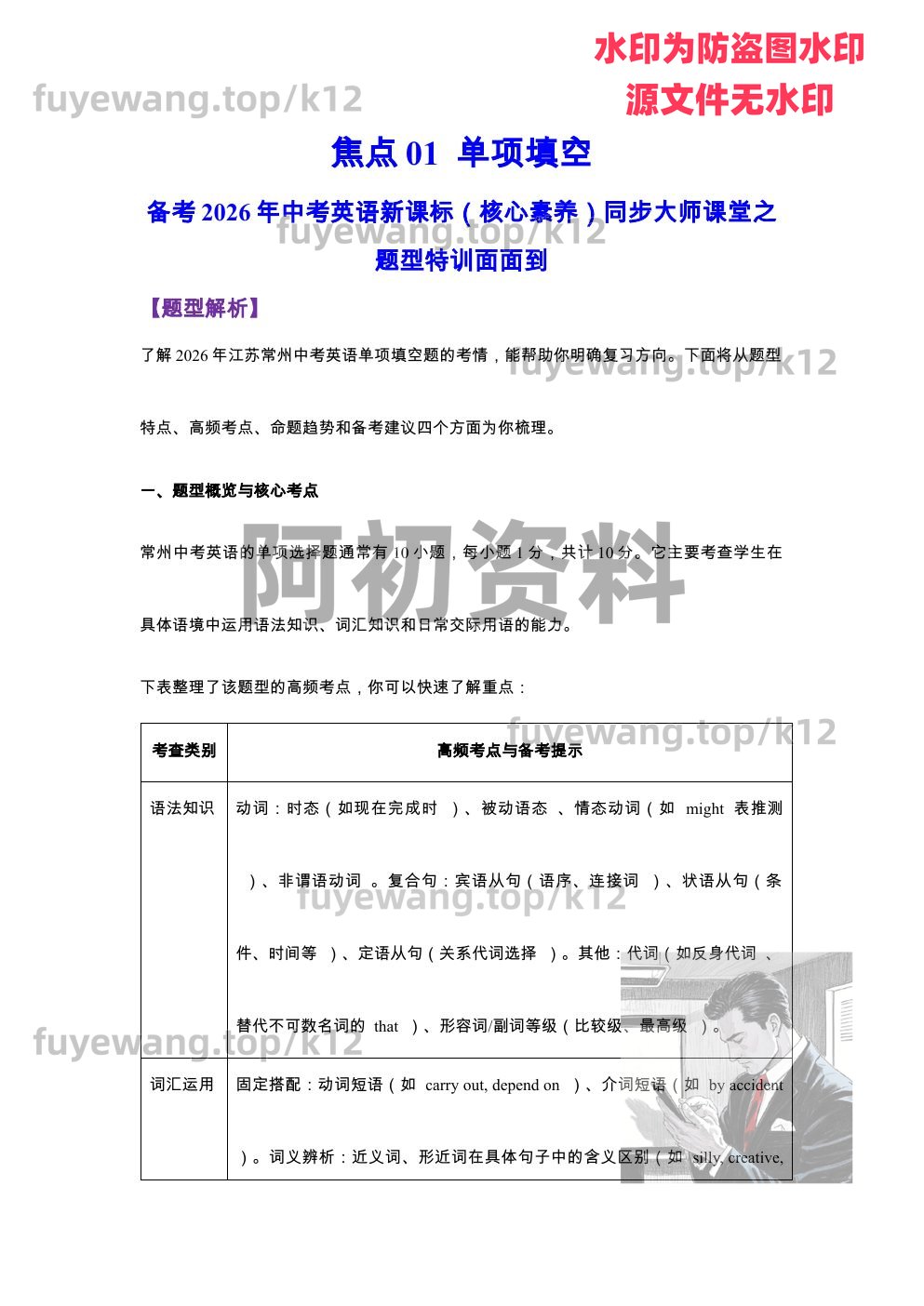 图片[93]-2026中考英语专项复习-阿初