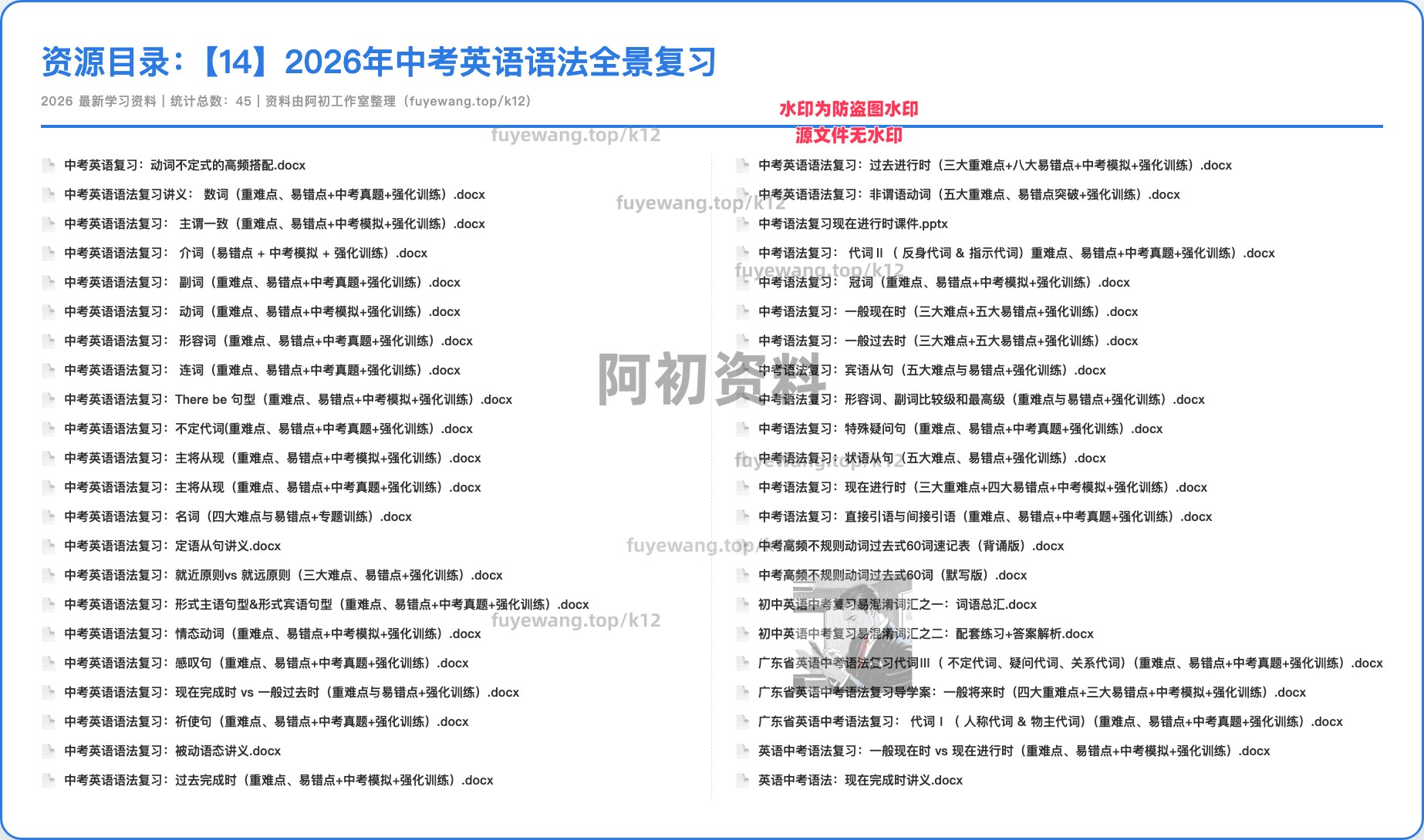 图片[7]-2026中考英语专项复习-阿初