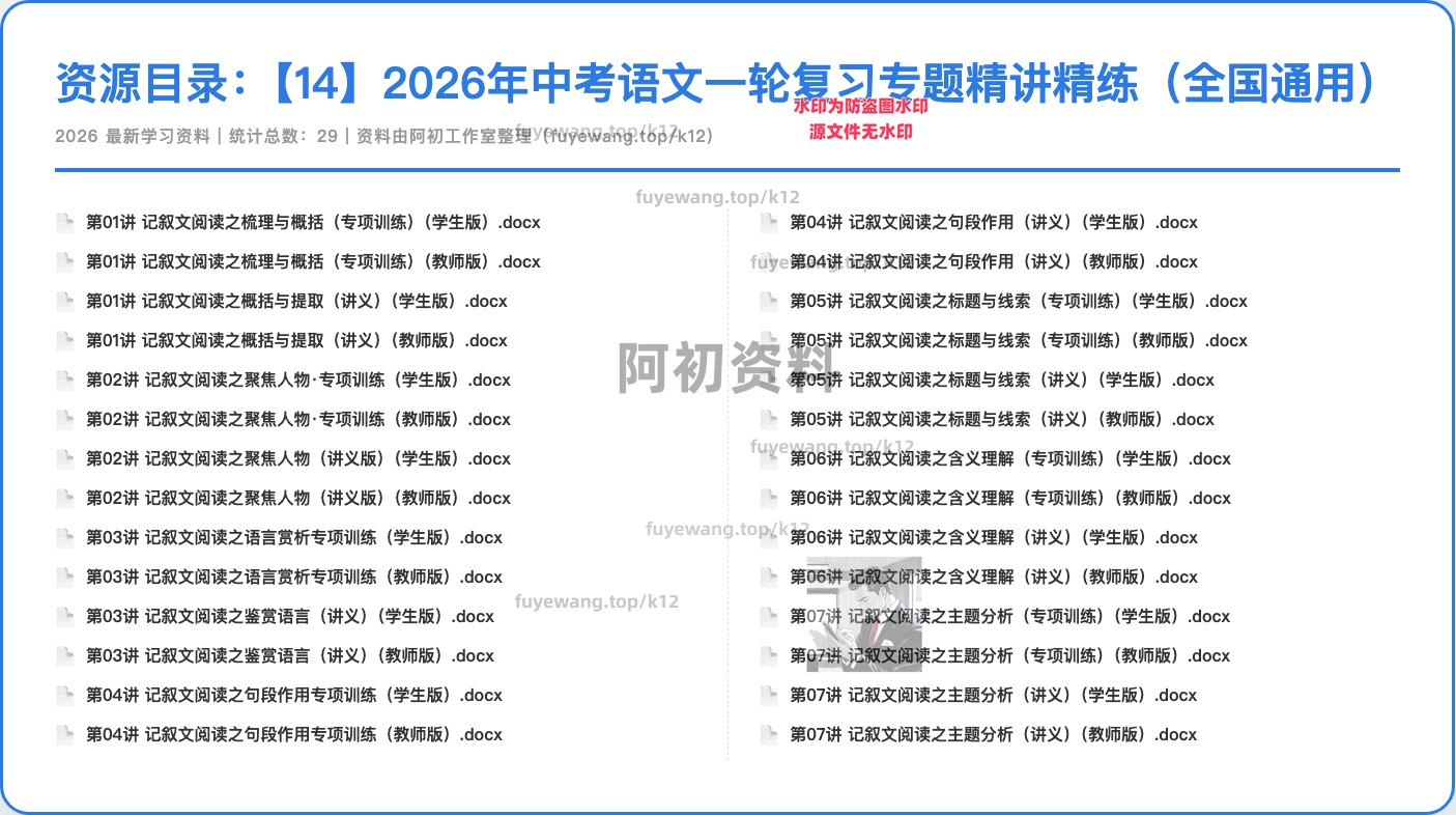 图片[25]-2026中考语文一轮复习-阿初