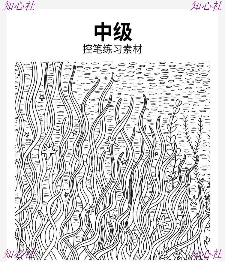 图片[10]-procreate勾线条控笔训练习SAI教程画世界ps插画ipad临摹素材模板