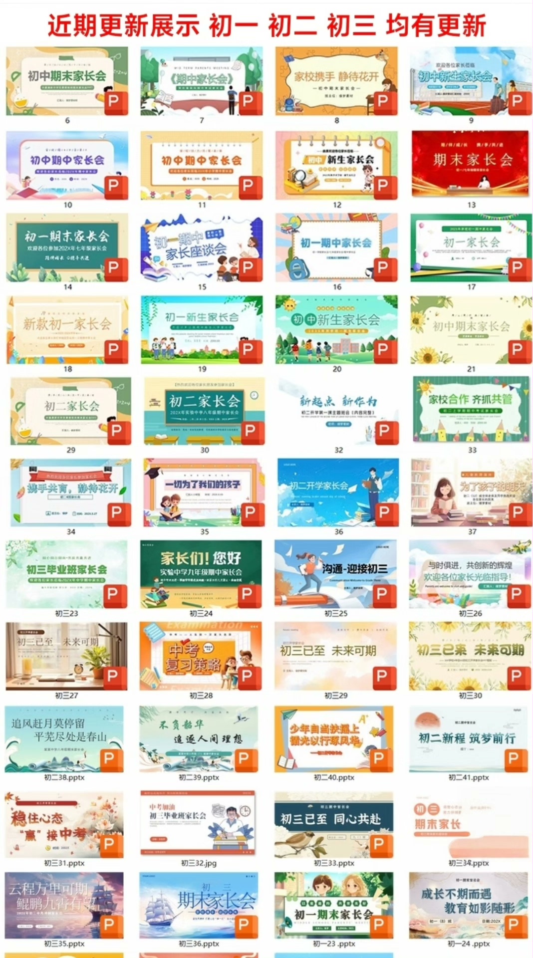 图片[11]-小学|初中|高中家长会PPT成品 模板 主题班会PPT电子资源