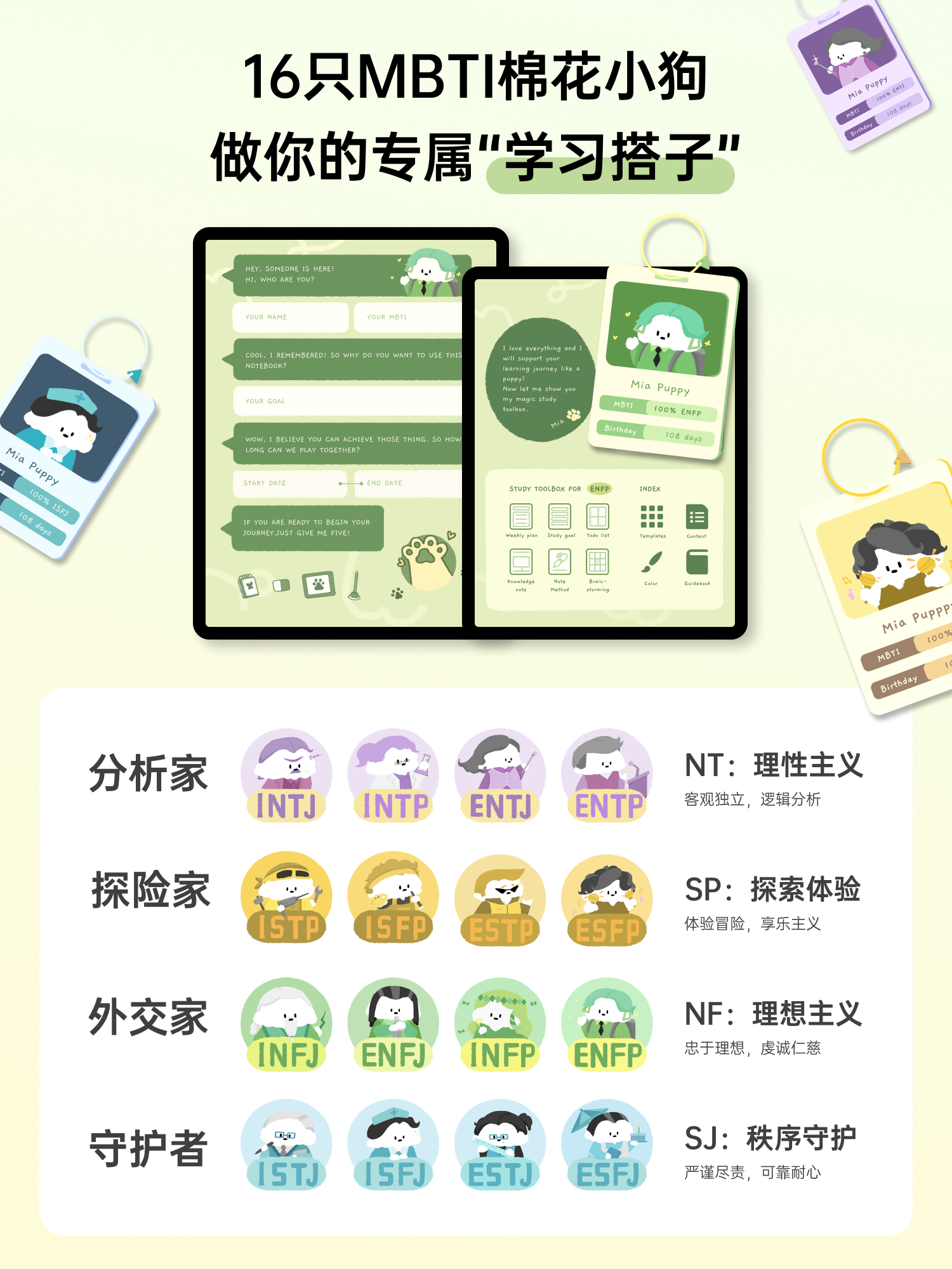 图片[12]-MBTI可爱风学习笔记规划本goodnotes手帐素材|电子资源模板