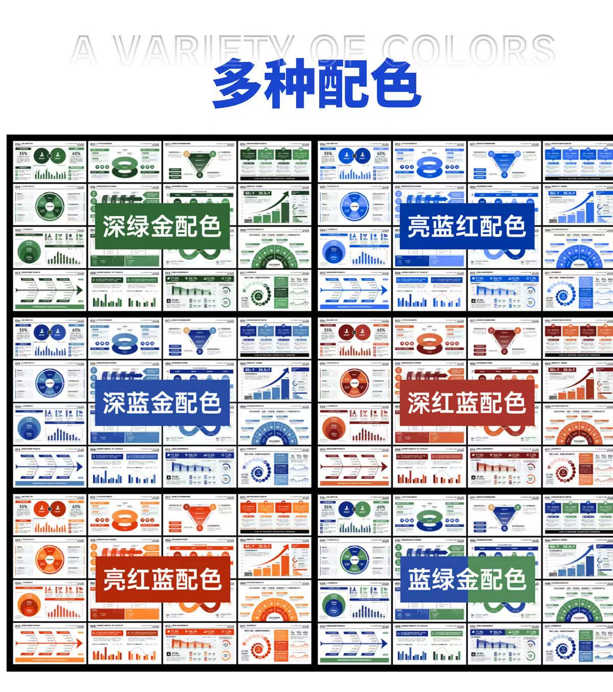 图片[18]-数据图表模板柱形图饼状折线1000+款电子资源包