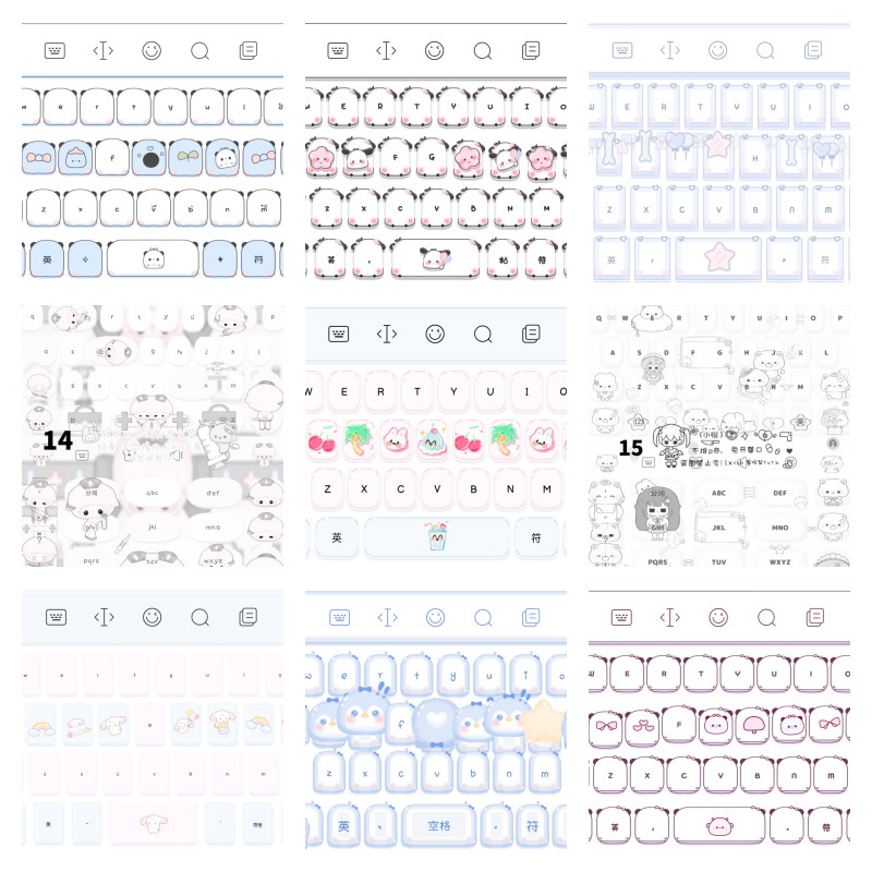 图片[25]-80000+款永久键盘合集，百度输入法皮肤，所有手机都可用，有教程