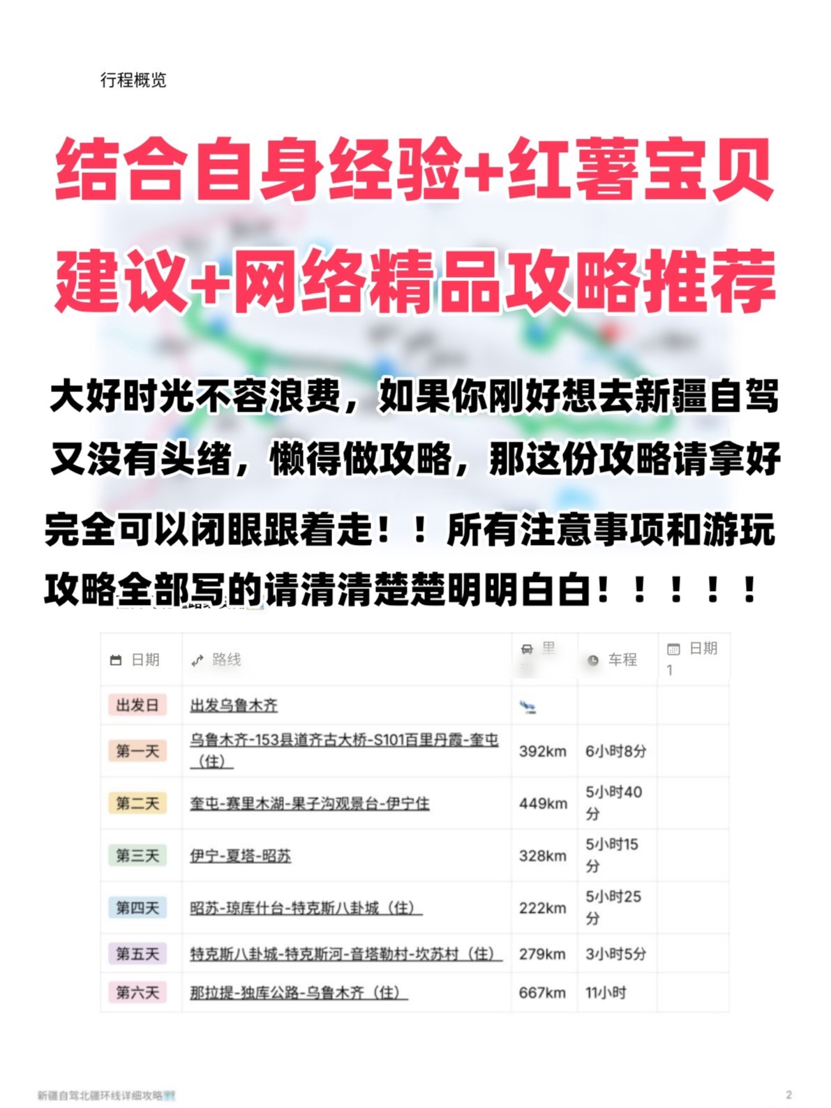 图片[3]-超级详细的北疆8天7晚自驾攻略伊犁环线【电子资资源】