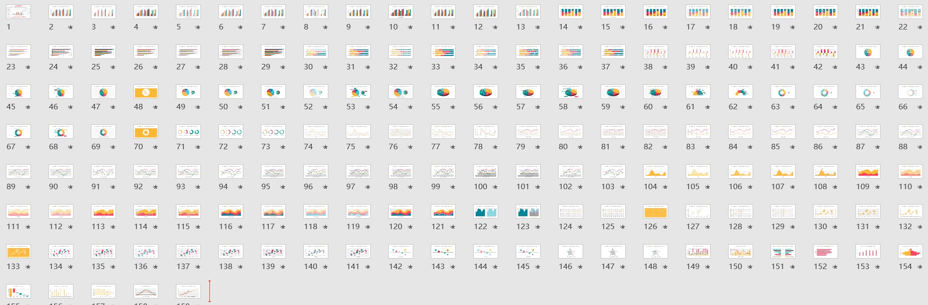 图片[9]-数据图表模板柱形图饼状折线1000+款电子资源包
