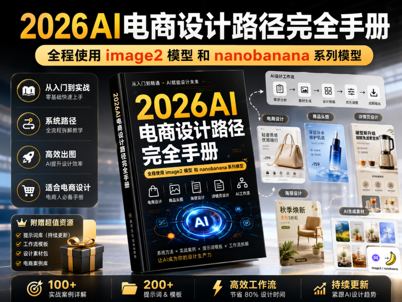 2026AI电商设计路径完全手册-阿初