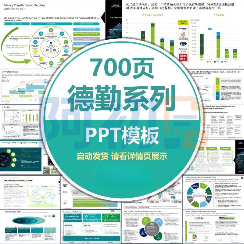 德勤高端PPT模板-阿初